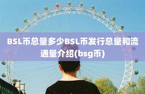 BSL币总量多少BSL币发行总量和流通量介绍(bsg币)