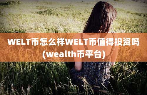 WELT币怎么样WELT币值得投资吗(wealth币平台)