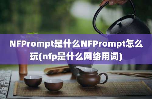 NFPrompt是什么NFPrompt怎么玩(nfp是什么网络用词)