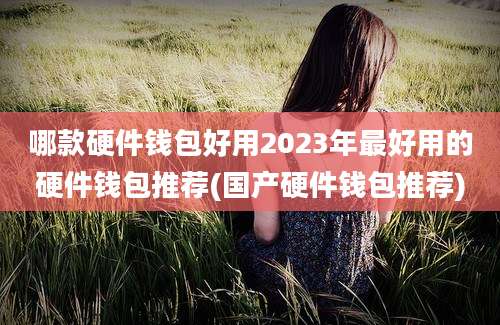 哪款硬件钱包好用2023年最好用的硬件钱包推荐(国产硬件钱包推荐)