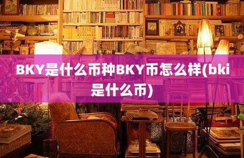 BKY是什么币种BKY币怎么样(bki是什么币)