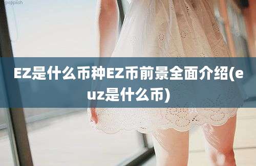 EZ是什么币种EZ币前景全面介绍(euz是什么币)