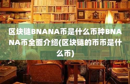 区块链BNANA币是什么币种BNANA币全面介绍(区块链的币币是什么币)