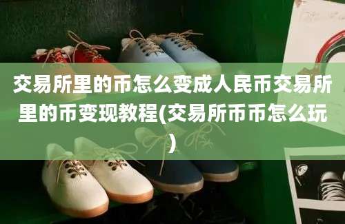 交易所里的币怎么变成人民币交易所里的币变现教程(交易所币币怎么玩)