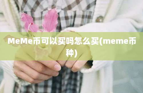 MeMe币可以买吗怎么买(meme币种)