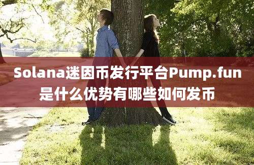 Solana迷因币发行平台Pump.fun是什么优势有哪些如何发币