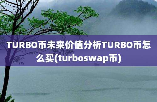 TURBO币未来价值分析TURBO币怎么买(turboswap币)