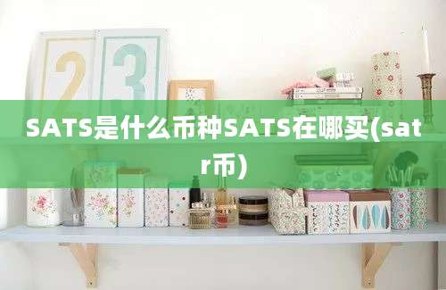 SATS是什么币种SATS在哪买(satr币)