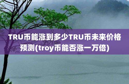 TRU币能涨到多少TRU币未来价格预测(troy币能否涨一万倍)