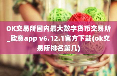 OK交易所国内最大数字货币交易所_欧意app v6.12.1官方下载(ok交易所排名第几)