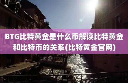 BTG比特黄金是什么币解读比特黄金和比特币的关系(比特黄金官网)