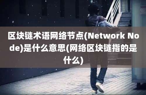 区块链术语网络节点(Network Node)是什么意思(网络区块链指的是什么)