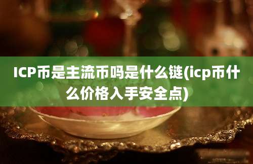 ICP币是主流币吗是什么链(icp币什么价格入手安全点)