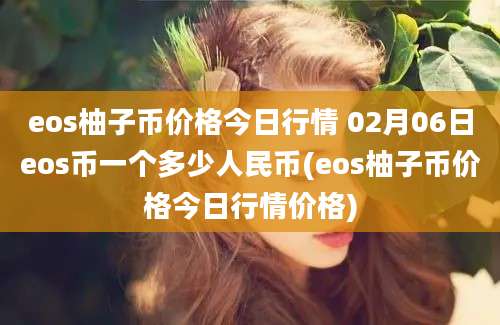 eos柚子币价格今日行情 02月06日eos币一个多少人民币(eos柚子币价格今日行情价格)