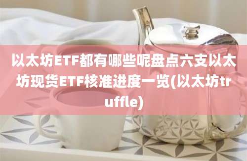 以太坊ETF都有哪些呢盘点六支以太坊现货ETF核准进度一览(以太坊truffle)