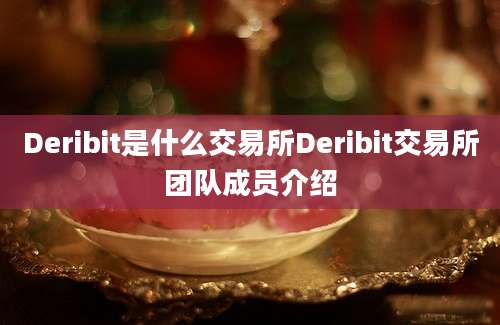 Deribit是什么交易所Deribit交易所团队成员介绍