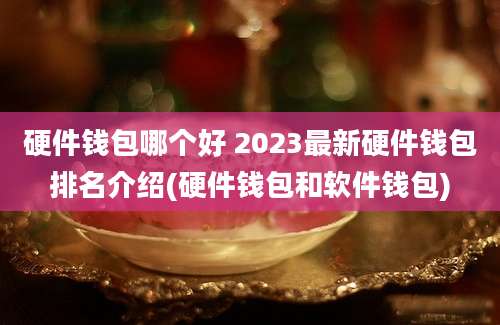 硬件钱包哪个好 2023最新硬件钱包排名介绍(硬件钱包和软件钱包)