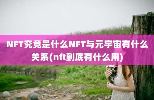 NFT究竟是什么NFT与元宇宙有什么关系(nft到底有什么用)