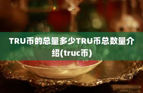 TRU币的总量多少TRU币总数量介绍(truc币)