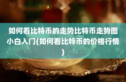 如何看比特币的走势比特币走势图小白入门(如何看比特币的价格行情)