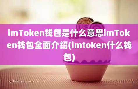 imToken钱包是什么意思imToken钱包全面介绍(imtoken什么钱包)