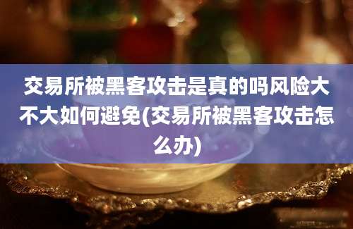 交易所被黑客攻击是真的吗风险大不大如何避免(交易所被黑客攻击怎么办)