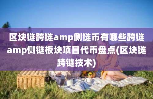 区块链跨链amp侧链币有哪些跨链amp侧链板块项目代币盘点(区块链跨链技术)