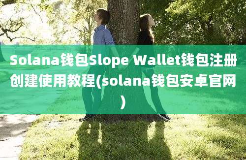 Solana钱包Slope Wallet钱包注册创建使用教程(solana钱包安卓官网)