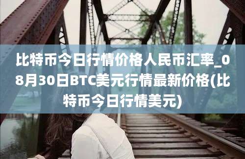 比特币今日行情价格人民币汇率_08月30日BTC美元行情最新价格(比特币今日行情美元)