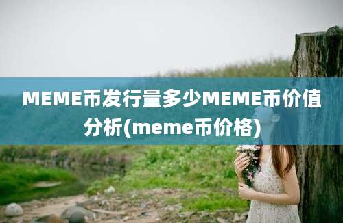 MEME币发行量多少MEME币价值分析(meme币价格)