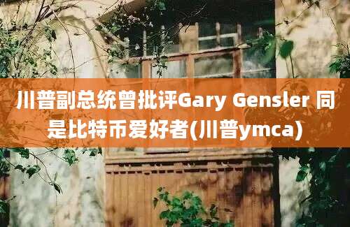 川普副总统曾批评Gary Gensler 同是比特币爱好者(川普ymca)