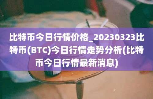 比特币今日行情价格_20230323比特币(BTC)今日行情走势分析(比特币今日行情最新消息)