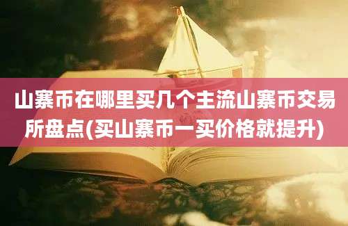 山寨币在哪里买几个主流山寨币交易所盘点(买山寨币一买价格就提升)