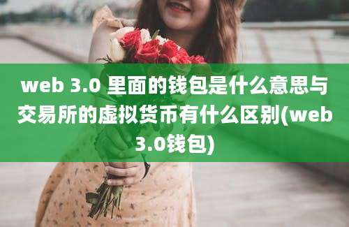 web 3.0 里面的钱包是什么意思与交易所的虚拟货币有什么区别(web3.0钱包)