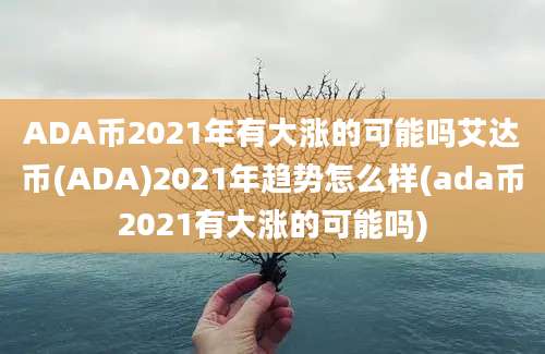 ADA币2021年有大涨的可能吗艾达币(ADA)2021年趋势怎么样(ada币2021有大涨的可能吗)