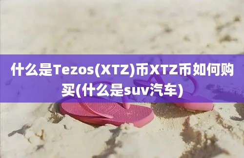 什么是Tezos(XTZ)币XTZ币如何购买(什么是suv汽车)