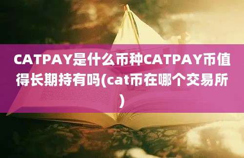 CATPAY是什么币种CATPAY币值得长期持有吗(cat币在哪个交易所)