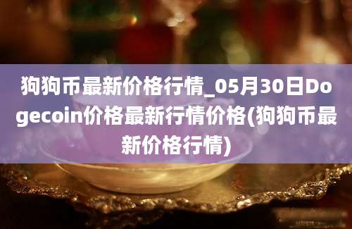 狗狗币最新价格行情_05月30日Dogecoin价格最新行情价格(狗狗币最新价格行情)