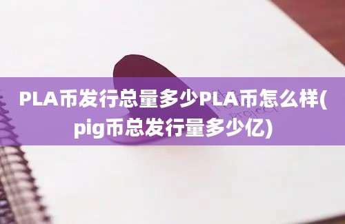 PLA币发行总量多少PLA币怎么样(pig币总发行量多少亿)