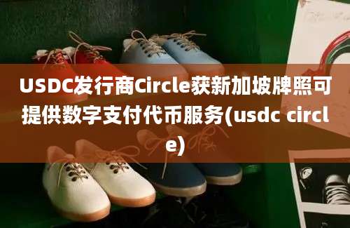 USDC发行商Circle获新加坡牌照可提供数字支付代币服务(usdc circle)