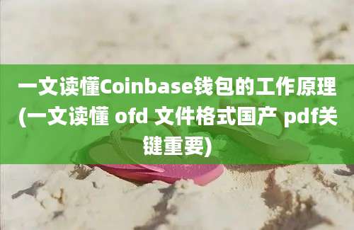 一文读懂Coinbase钱包的工作原理(一文读懂 ofd 文件格式国产 pdf关键重要)