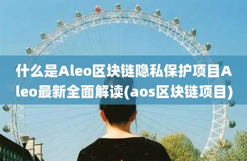 什么是Aleo区块链隐私保护项目Aleo最新全面解读(aos区块链项目)