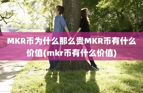 MKR币为什么那么贵MKR币有什么价值(mkr币有什么价值)