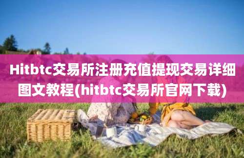 Hitbtc交易所注册充值提现交易详细图文教程(hitbtc交易所官网下载)