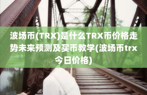 波场币(TRX)是什么TRX币价格走势未来预测及买币教学(波场币trx今日价格)