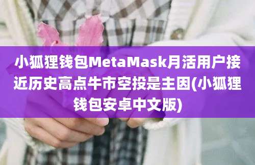 小狐狸钱包MetaMask月活用户接近历史高点牛市空投是主因(小狐狸钱包安卓中文版)