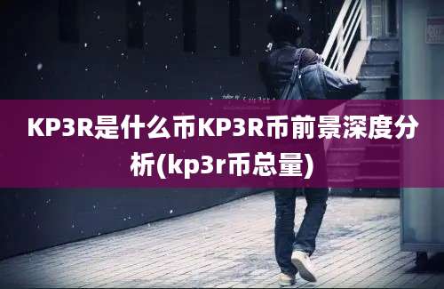 KP3R是什么币KP3R币前景深度分析(kp3r币总量)