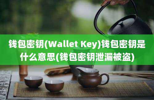 钱包密钥(Wallet Key)钱包密钥是什么意思(钱包密钥泄漏被盗)