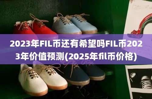 2023年FIL币还有希望吗FIL币2023年价值预测(2025年fil币价格)