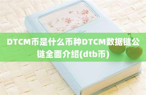 DTCM币是什么币种DTCM数据链公链全面介绍(dtb币)